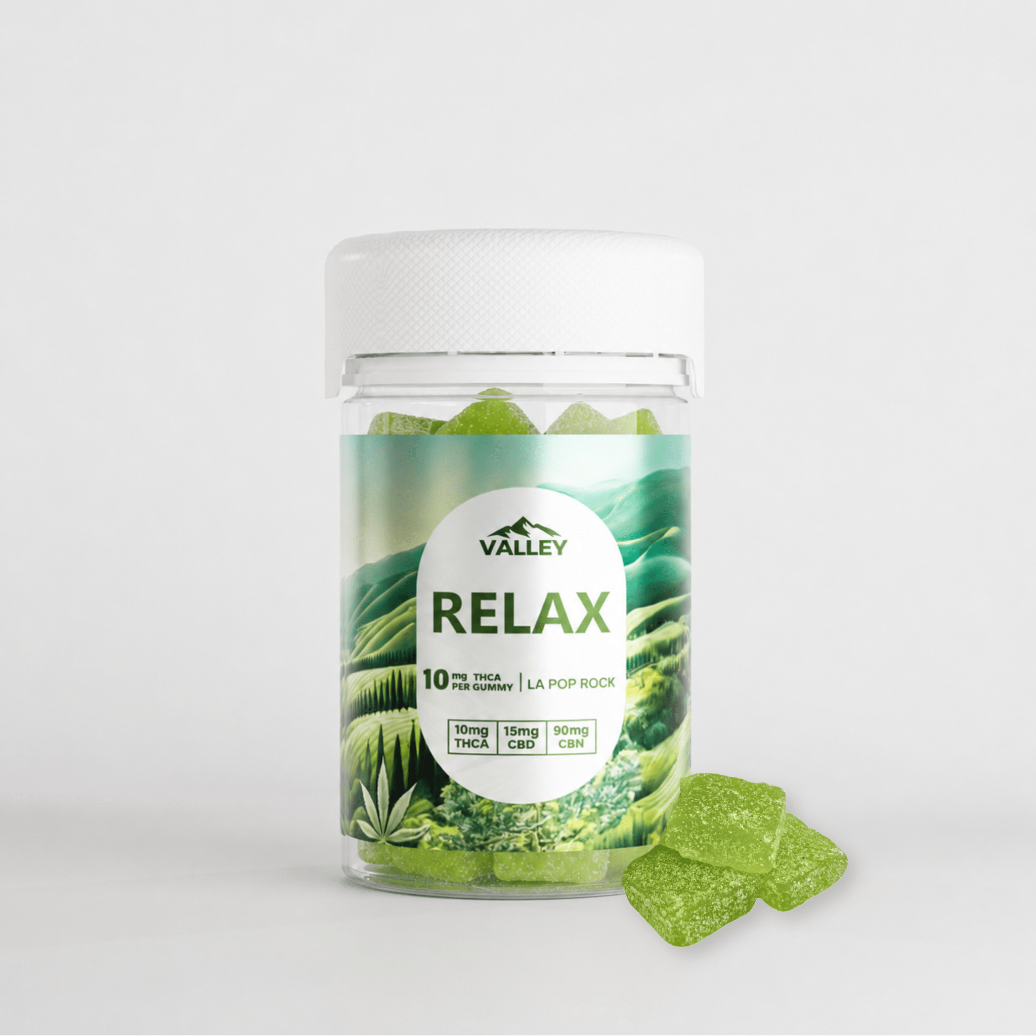 THCa RELAX Gummies 20pcs Upgraded - Valley Hemp