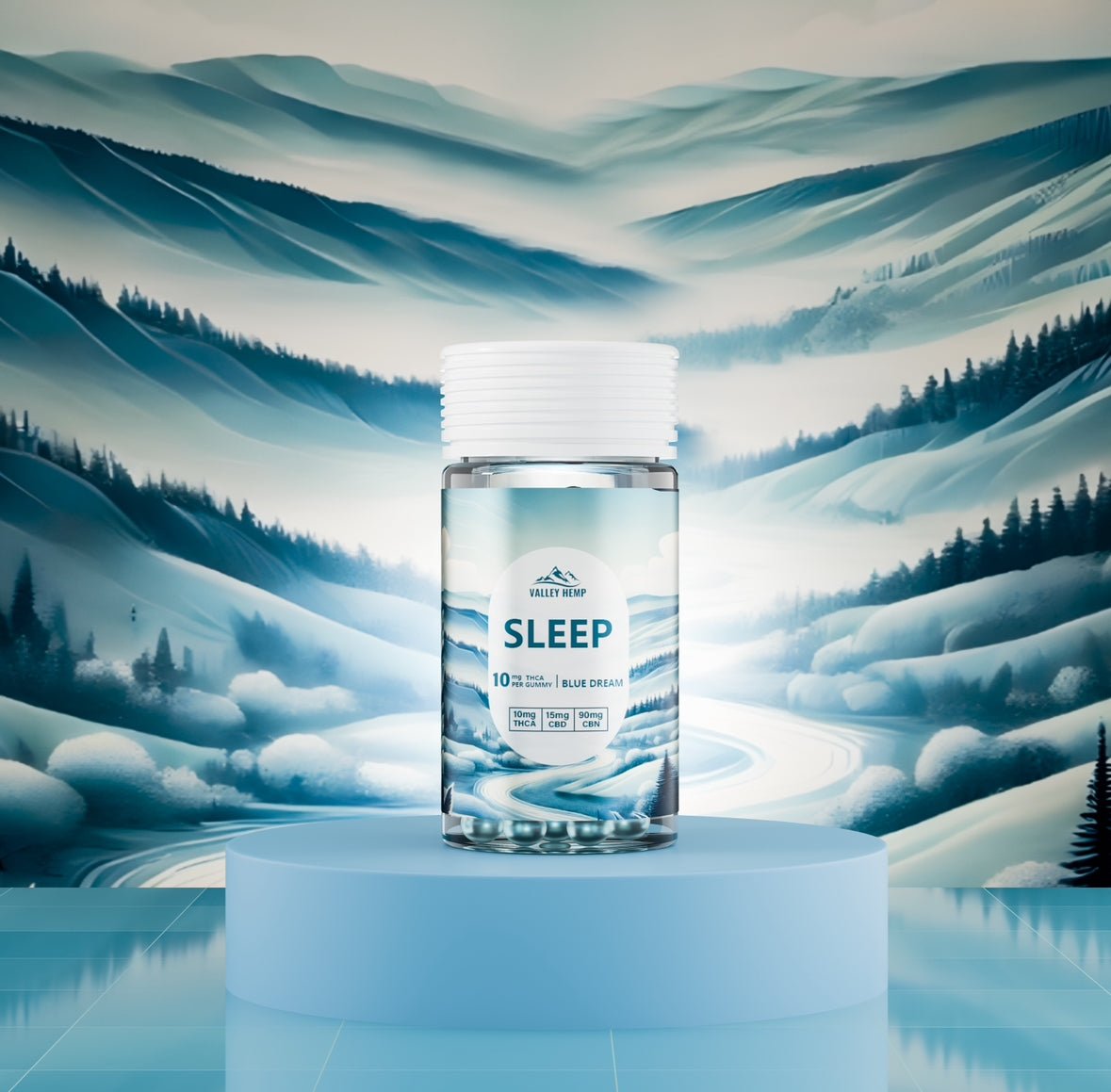 THCa SLEEP Gummies - 10mg - VALLEY HEMP