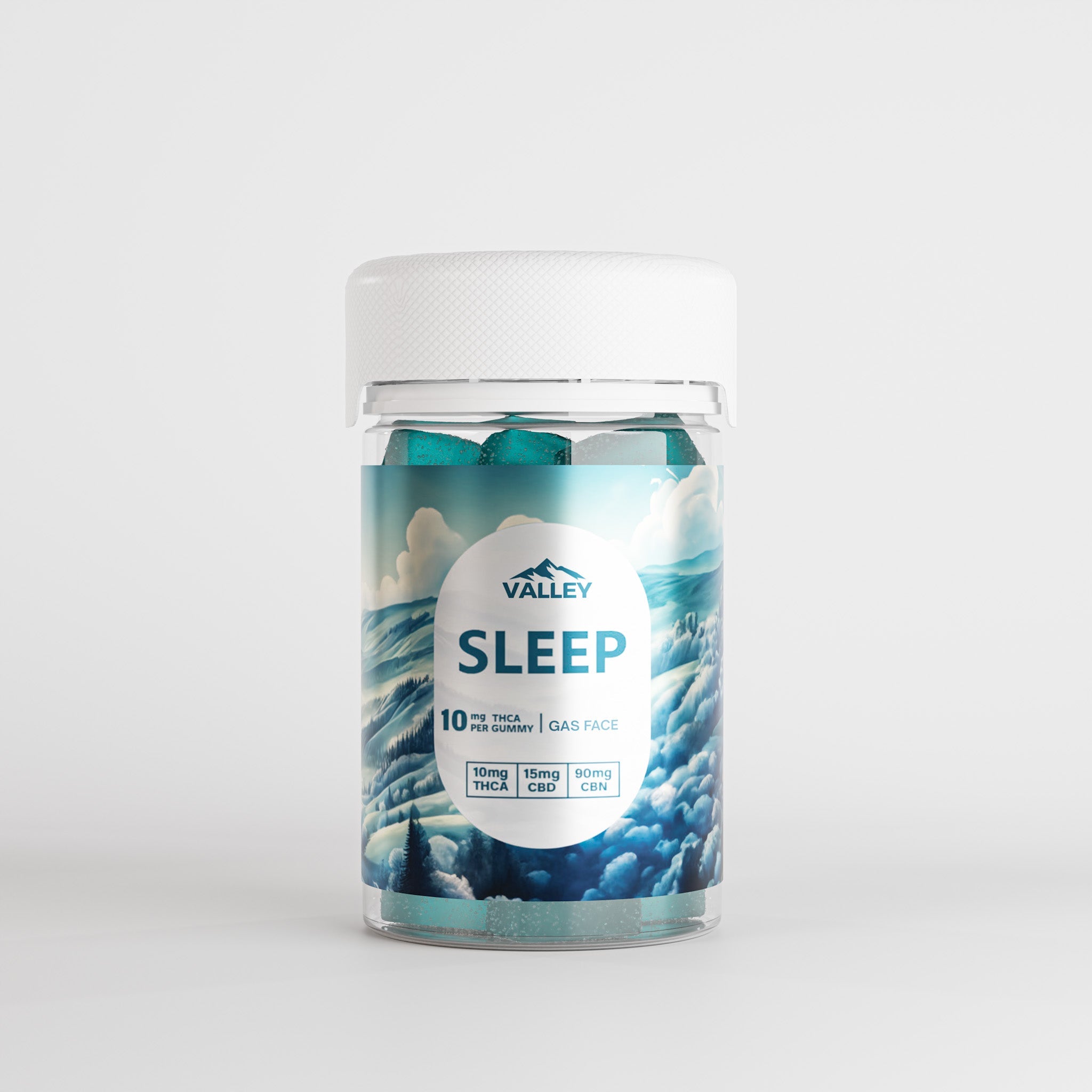 THCa SLEEP Gummies 20pcs Upgraded - Valley Hemp