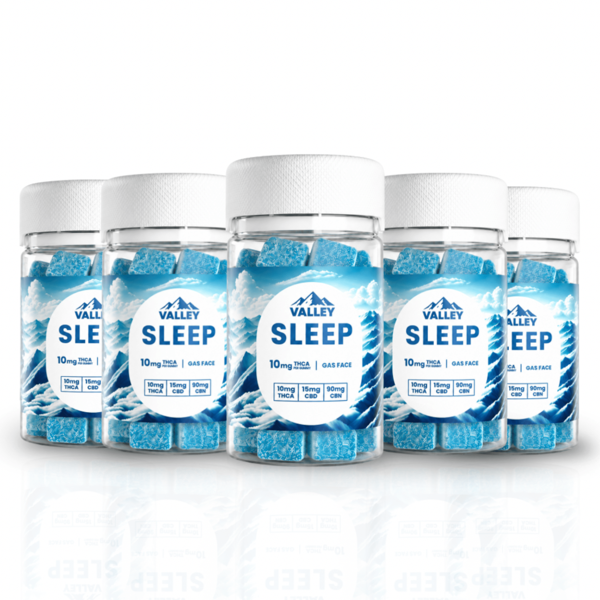 THCa SLEEP Gummies 20pcs Upgraded - Valley Hemp