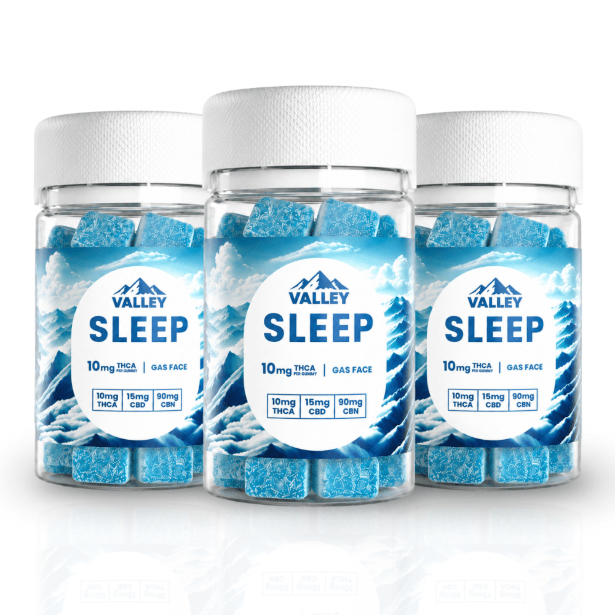 THCa SLEEP Gummies 20pcs Upgraded - Valley Hemp