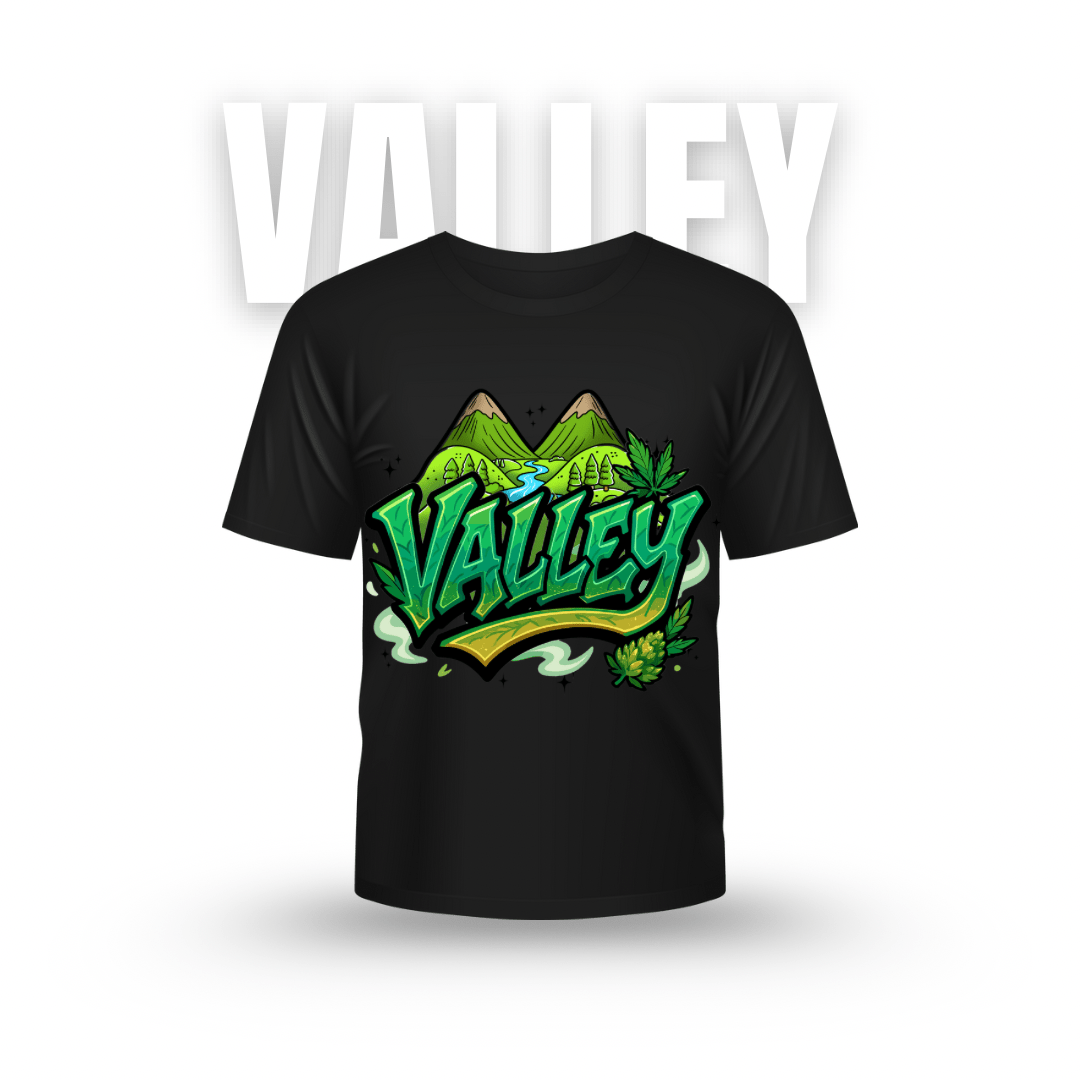 THCA Valley Designer T-Shirt (Limited Edition) - Valley Hemp