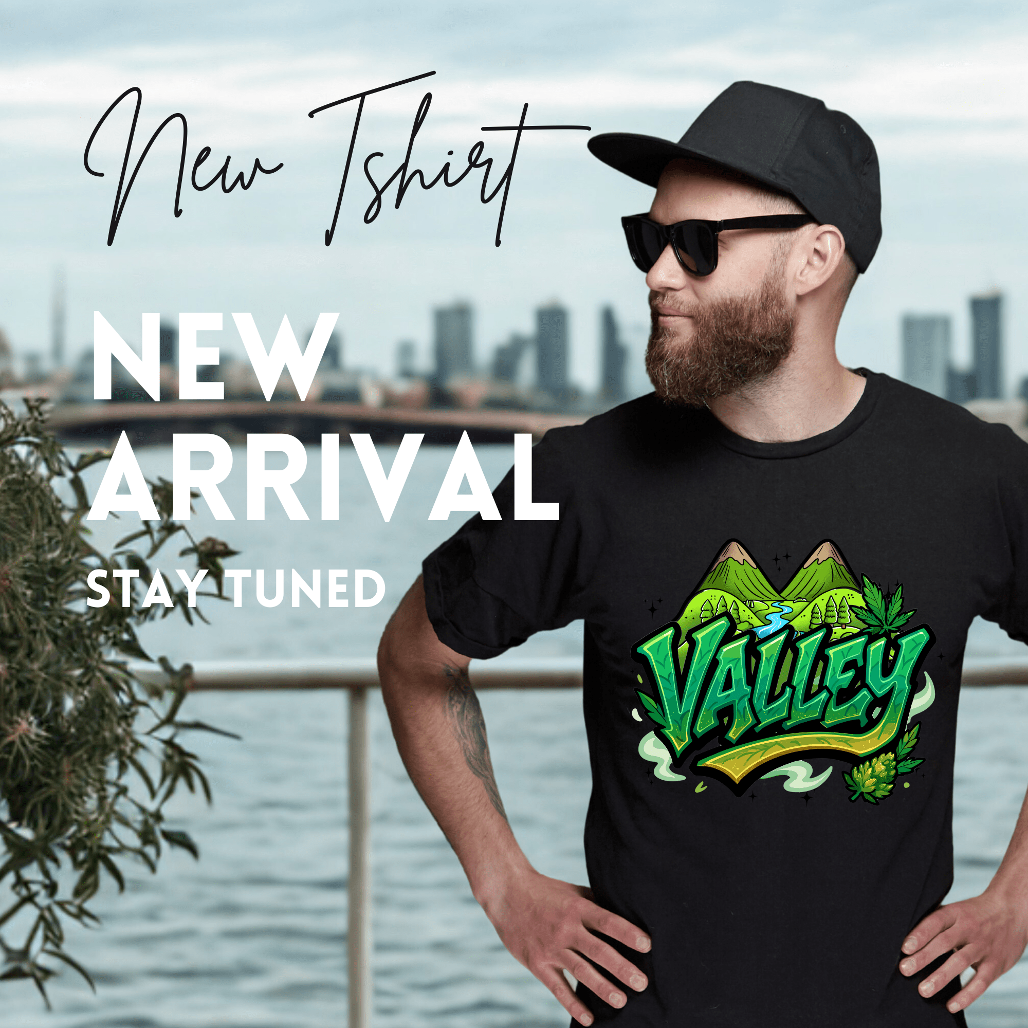 THCA Valley Designer T-Shirt (Limited Edition) - Valley Hemp