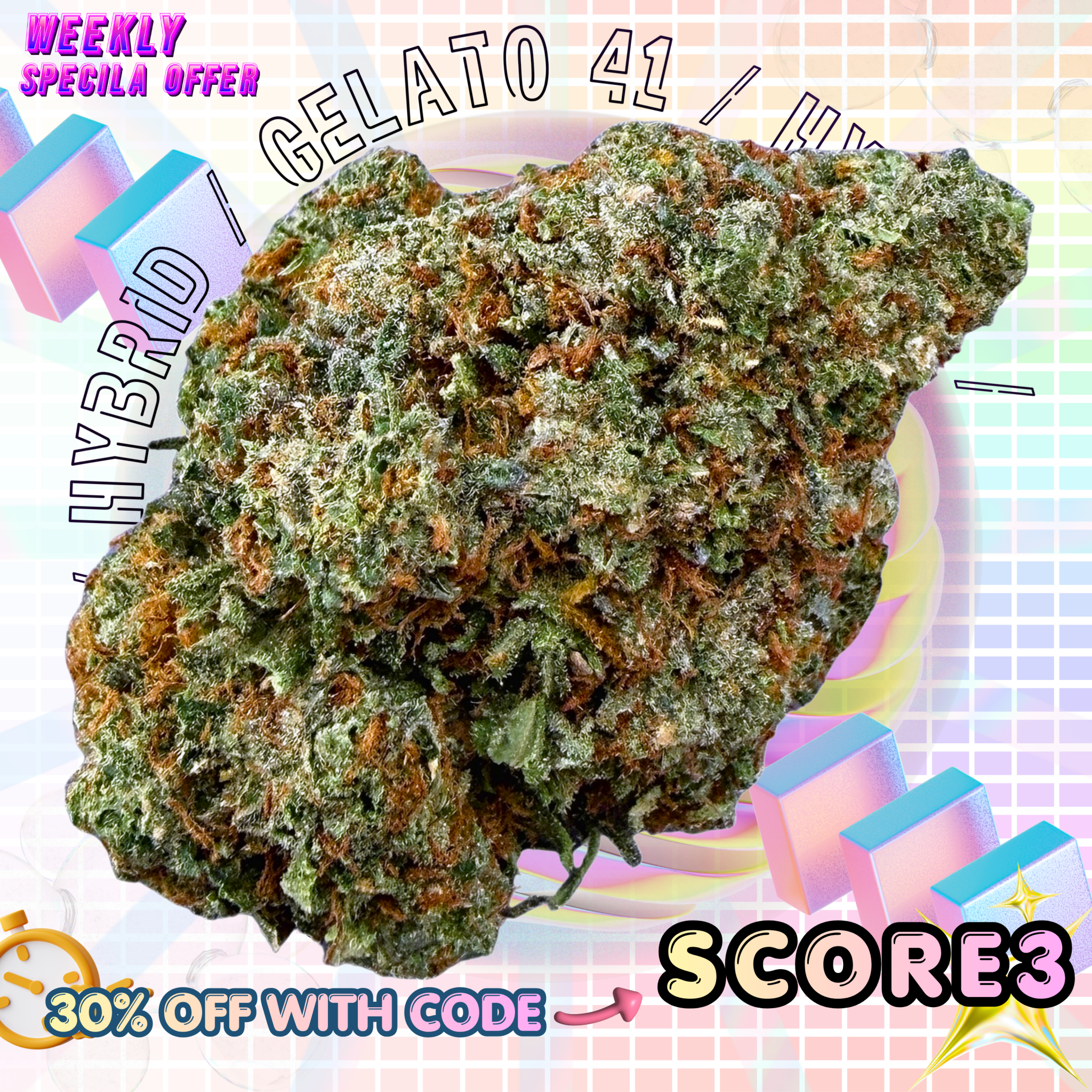 Weekly Special Offer- Gelato 41 (Wholesale) - Valley Hemp