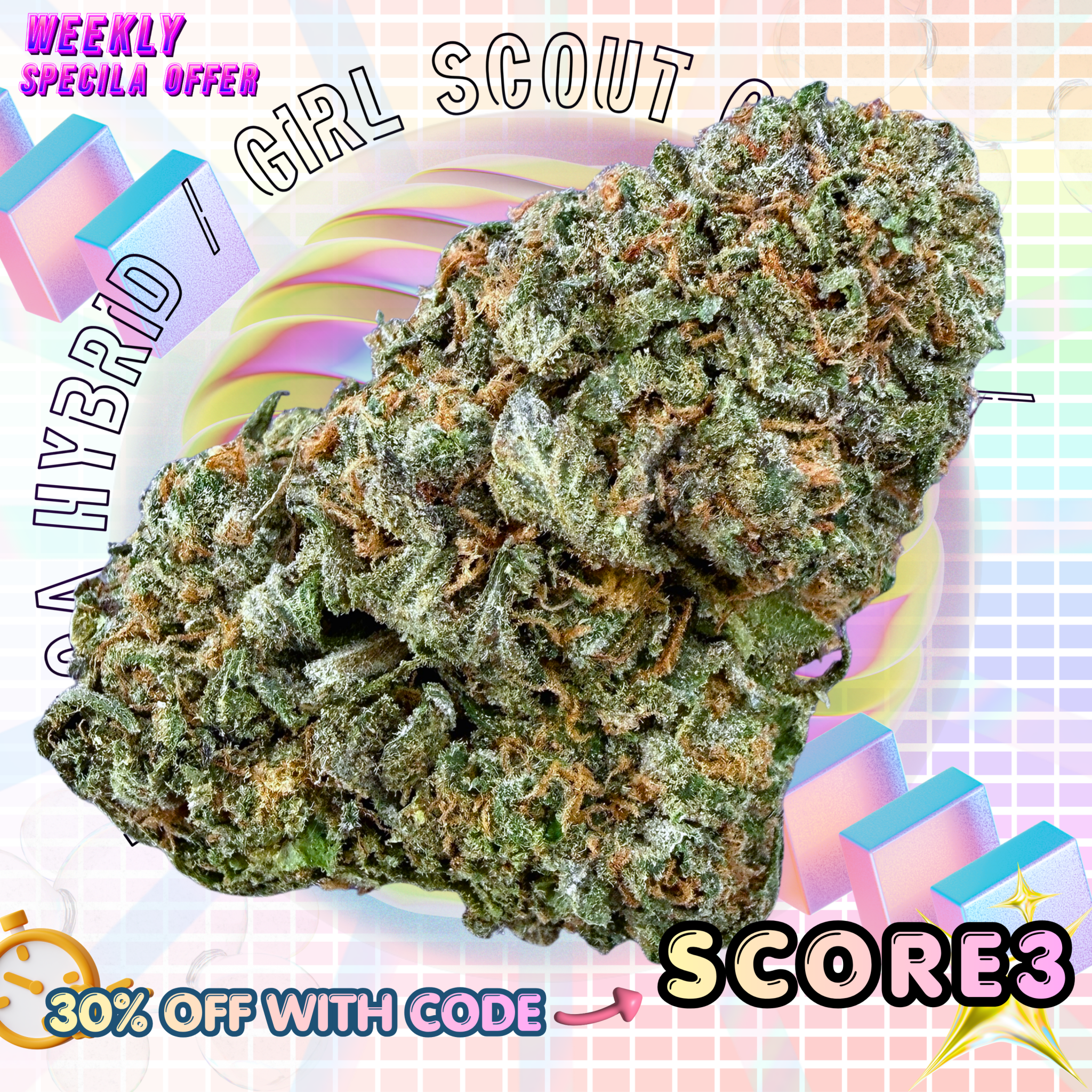 Weekly Special Offer- Girl Scout Cookies (Wholesale) - Valley Hemp