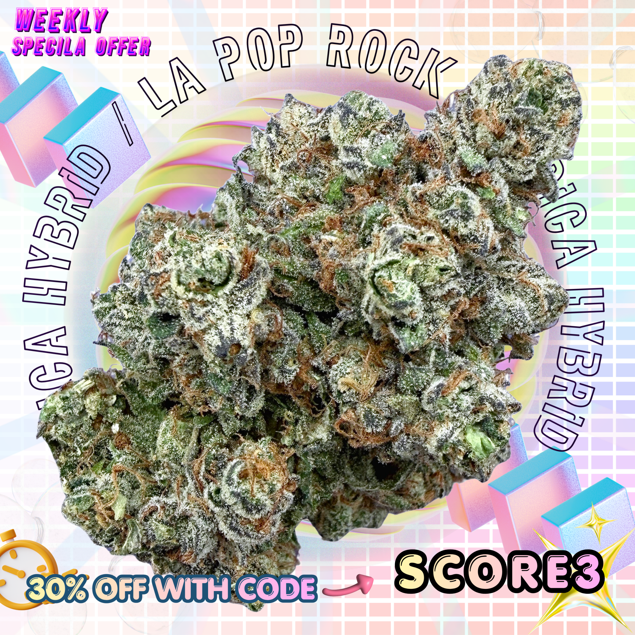 Weekly Special Offer- LA Pop Rock (Wholesale) - Valley Hemp